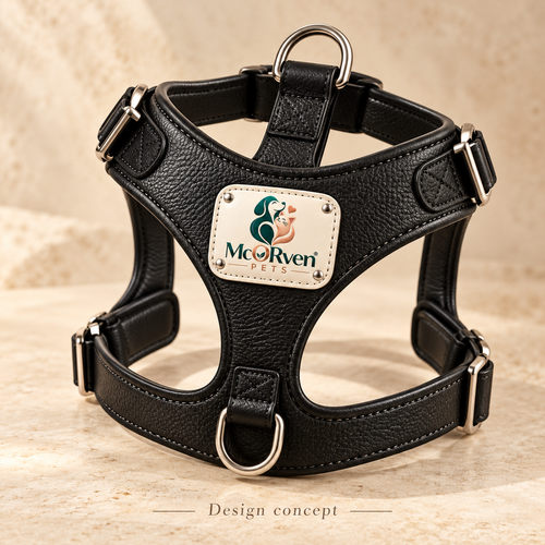 McORven Pets vip-harness — AI design concept; materials require confirmation